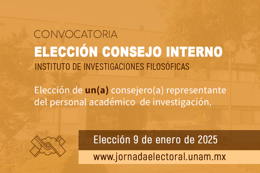 Elección de un(a) consejero(a) representante del personal académico de investigación